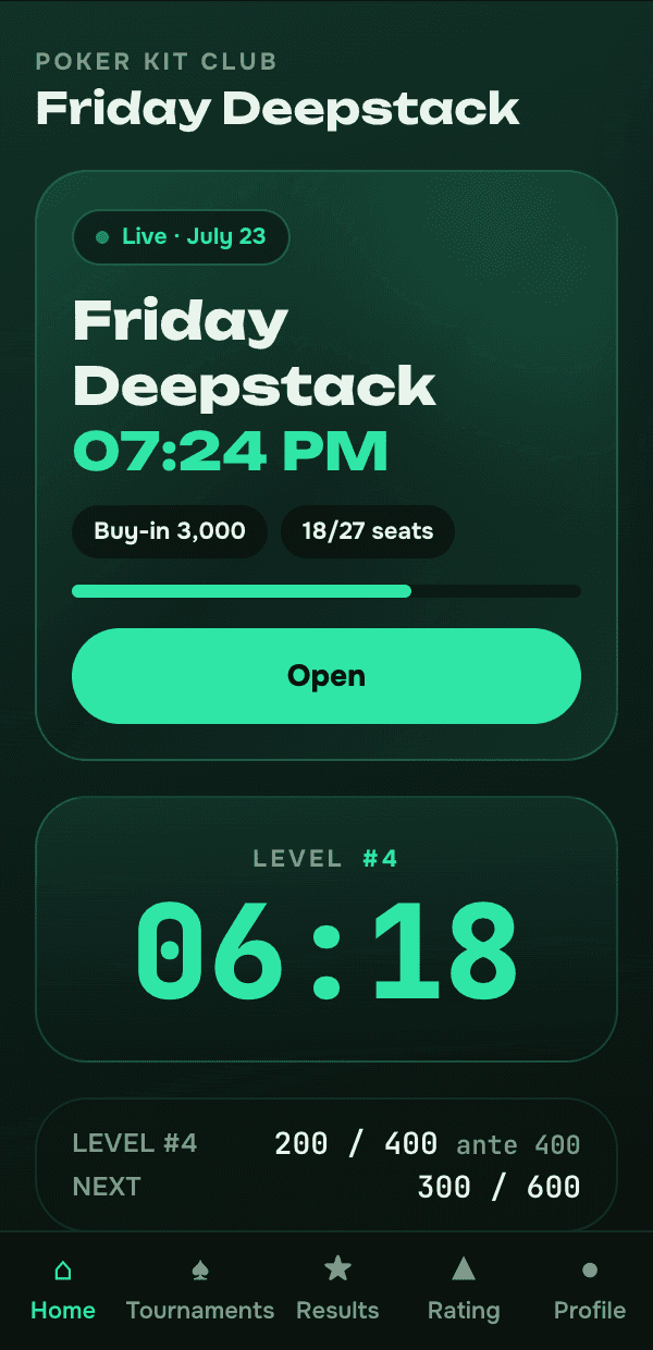 Player Mini App